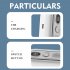T68 Portable Neck Fan USB Rechargeable With 3000mAh Battery Folding Hanging Neck Fan 3 Speeds For Indoor Outdoor Using black