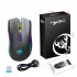 T69 Wireless Mouse Ergonomic RGB Luminous Wireless Silent Mouse 2 4GHz USB Cordless Mouse Adjustable DPI Rechargeable Wireless Mouse For Computer PC Laptop blac