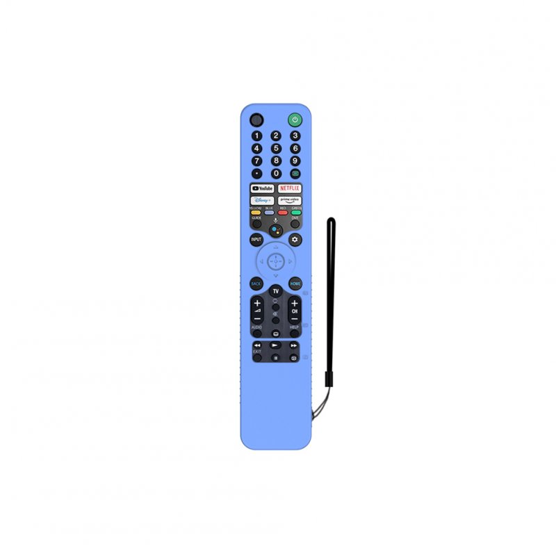 Silicone Remote Control Case Scratch Proof Protective Cover Compatible For Sony Rmf/mg3-tx520u Voice Remote 