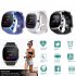 T8 Bluetooth Smart Watch Phone Mate SIM FM Pedometer for Android IOS iPhone Samsung Black
