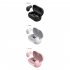 T8 Earphones Wireless  Headphones Wireless Bluetooth compatible Headset Mini In ear Led Digital Display Handsfree Headphones pink