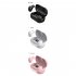 T8 Mini Wireless Bluetooth compatible 5 0 Headset Stereo Tws Sports Earbuds Power Digital Display Earphone pink