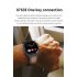 T88 Smart Watch HD 1 32 inch Touch Screen 8763e Bluetooth Call with Encoder Sports Fitness Bracelet Black