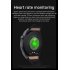 T88 Smart Watch HD 1 32 inch Touch Screen 8763e Bluetooth Call with Encoder Sports Fitness Bracelet Black