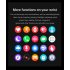 T88 Smart Watch HD 1 32 inch Touch Screen 8763e Bluetooth Call with Encoder Sports Fitness Bracelet Black