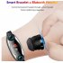 T90 Fitness Bracelet Bluetooth 5 0 with Wireless Earphones IP67 Waterproof Sport Smart Watch Clock for Android IOS Phone black