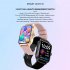 T90 Smart Watch 1 91 Inch Touch Color Screen Outdoor Sport Fitness Tracker Sleep Heart Rate Blood Oxygen Monitor Blue