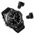 T92 Man Women Smart Watch with Earbuds V5 0 Headset Smartwatch Heart Rate Monitor Sports Watch Black