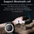 T92 Man Women Smart Watch with Earbuds V5 0 Headset Smartwatch Heart Rate Monitor Sports Watch Black