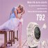 T92 Man Women Smart Watch with Earbuds V5 0 Headset Smartwatch Heart Rate Monitor Sports Watch Silver