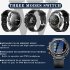 T92 Man Women Smart Watch with Earbuds V5 0 Headset Smartwatch Heart Rate Monitor Sports Watch Black
