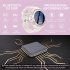 T92 Man Women Smart Watch with Earbuds V5 0 Headset Smartwatch Heart Rate Monitor Sports Watch Silver