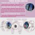T92 Man Women Smart Watch with Earbuds V5 0 Headset Smartwatch Heart Rate Monitor Sports Watch Silver