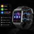 T93 Smart Watch with Tws Earphone 4g Large Memory Bluetooth Call Voice Assistant Smart Bracelet Silver