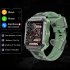 T93 Smart Watch with Tws Earphone 4g Large Memory Bluetooth Call Voice Assistant Smart Bracelet Camouflage Green