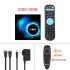 T95 TV Box Android 10 4GB 32GB 64GB Allwinner H616 Quad Core 1080P H 265 4K TVBOX 2GB 16GB Android 10 0 Set top box black 2GB   16GB with G10 voice remote contr