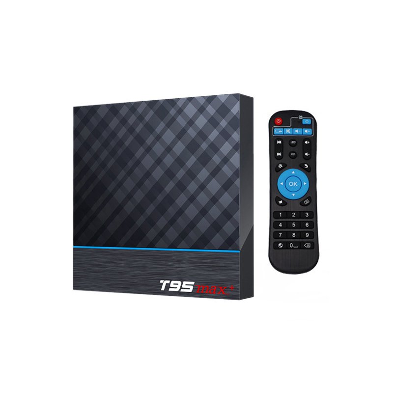 T95MAX+4GB/64GB Network High Definition Player T95MAX+Android 9.0 TV Box 4GB / 64GB US Plug