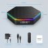T95z Plus Android 12 Tv Box H618 6k 2 4g 5g Wifi6 Bluetooth compatible5 0 H 265 Global Media Player Receiver EU Plug 4 64GB