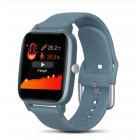 T98 Smart Watch Body Temperature Heart Rate Blood Pressure Monitor Sports Tracker Fitness Men Women Smart Bracelet Smartwatch blue