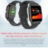 T98 Smart Watch Body Temperature Heart Rate Blood Pressure Monitor Sports Tracker Fitness Men Women Smart Bracelet Smartwatch gray