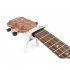 TAC U1 Guitar Ukulele Capo Silver Zinc Alloy Music Instrument Accessories Silver