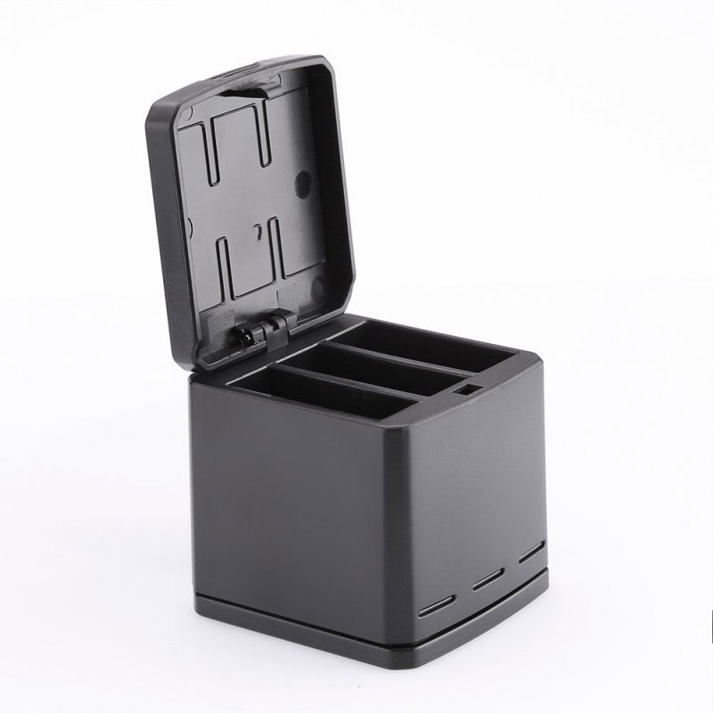 TELESIN Multifunction 3 Slot Battery Charger for GoPro Hero 5/6/7 Camera Charging box