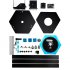 TEVO Little Monster Delta 3D Printer treats you to high printing precision and a large building volume of 340x500x350mm  It supports a wide range of filaments 