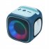 TG359 Portable Speakers Wireless Speaker Memory Card USB Disk MP3 MP4 Audio Player Powerful Sound Speaker RGB Lighting Speaker TWS Subwoofer For Home Kitchen Ou