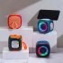 TG359 Portable Speakers Wireless Speaker Memory Card USB Disk MP3 MP4 Audio Player Powerful Sound Speaker RGB Lighting Speaker TWS Subwoofer For Home Kitchen Ou