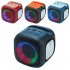 TG359 Portable Speakers Wireless Speaker Memory Card USB Disk MP3 MP4 Audio Player Powerful Sound Speaker RGB Lighting Speaker TWS Subwoofer For Home Kitchen Ou