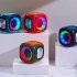 TG359 Portable Speakers Wireless Speaker Memory Card USB Disk MP3 MP4 Audio Player Powerful Sound Speaker RGB Lighting Speaker TWS Subwoofer For Home Kitchen Ou