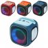 TG359 Portable Speakers Wireless Speaker Memory Card USB Disk MP3 MP4 Audio Player Powerful Sound Speaker RGB Lighting Speaker TWS Subwoofer For Home Kitchen Ou