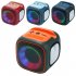 TG359 Portable Speakers Wireless Speaker Memory Card USB Disk MP3 MP4 Audio Player Powerful Sound Speaker RGB Lighting Speaker TWS Subwoofer For Home Kitchen Ou