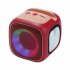 TG359 Portable Speakers Wireless Speaker Memory Card USB Disk MP3 MP4 Audio Player Powerful Sound Speaker RGB Lighting Speaker TWS Subwoofer For Home Kitchen Ou