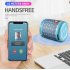 TG518 Bluetooth Speaker Phone Holder TWS Series FM Card Subwoofer Wireless Outdoor Portable Bluetooth Small Speaker red