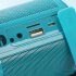 TG519 Portable Speaker Mini Wireless Speaker 10M Wireless Range USB Disk TF Card Player For Phones Travel Hiking Car black