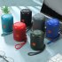 TG519 Portable Speaker Mini Wireless Speaker 10M Wireless Range USB Disk TF Card Player For Phones Travel Hiking Car black