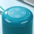 TG519 Portable Speaker Mini Wireless Speaker 10M Wireless Range USB Disk TF Card Player For Phones Travel Hiking Car black