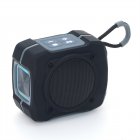 TG661 Portable Wireless Speaker Memory Cards Player With Lanyard LED Lighting Speaker Surround Stereo Sound Subwoofer Type-C Charging Speaker