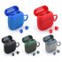 TG809 2 In 1 Portable Wireless Speaker Earbuds Combo Mini Surround Stereo Sound With Earbuds For Home Party Outdoor Travel red
