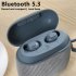 TG809 2 In 1 Portable Wireless Speaker Earbuds Combo Mini Surround Stereo Sound With Earbuds For Home Party Outdoor Travel red
