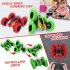 THINKMAX 2Pack RC Stunt Car Watch Gesture Sensor Car Green Red