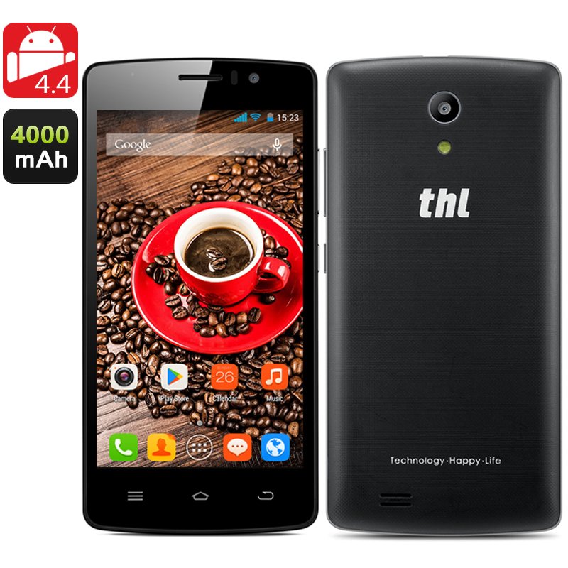 THL 4000 Quad Core Phone (Black)