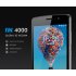 THL 4000 has a Quad Core MTK6582M 1 3GHz CPU  Runs Android 4 4  has OTG  Smart Wake and Dual SIM slots as well as a long life battery