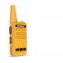 TIENGU Wireless Handheld Mini Ultra thin Walkie Talkie FRS UHF Portable Radio Communicator Black EU plug