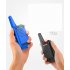 TIENGU Wireless Handheld Mini Ultra thin Walkie Talkie FRS UHF Portable Radio Communicator Black US plug