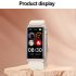 TK71Pro Smart Watch 1 47 Inch Touch Screen Fitness Watch Waterproof Activity Trackers Blood Lipid Monitoring Black