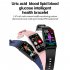 TK71Pro Smart Watch 1 47 Inch Touch Screen Fitness Watch Waterproof Activity Trackers Blood Lipid Monitoring Pink