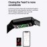 TK71Pro Smart Watch 1 47 Inch Touch Screen Fitness Watch Waterproof Activity Trackers Blood Lipid Monitoring Pink