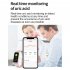 TK72 Smart Watch Waterproof Smartwatch Heart Rate Blood Oxygen Sleep Monitor 1 47 inch Touchscreen Watches Black